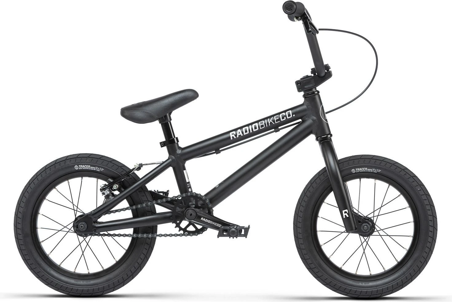 BMX Freestyle Radio Dice 14'' Matt Black 1 BMX Freestyle Radio Dice 14'' Matt Black