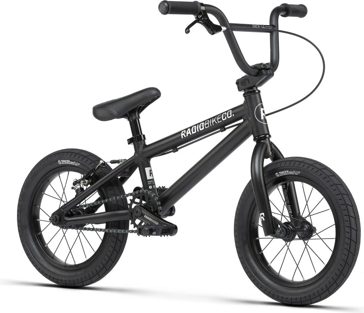 BMX Freestyle Radio Dice 14'' Matt Black 2 BMX Freestyle Radio Dice 14'' Matt Black - Image 2