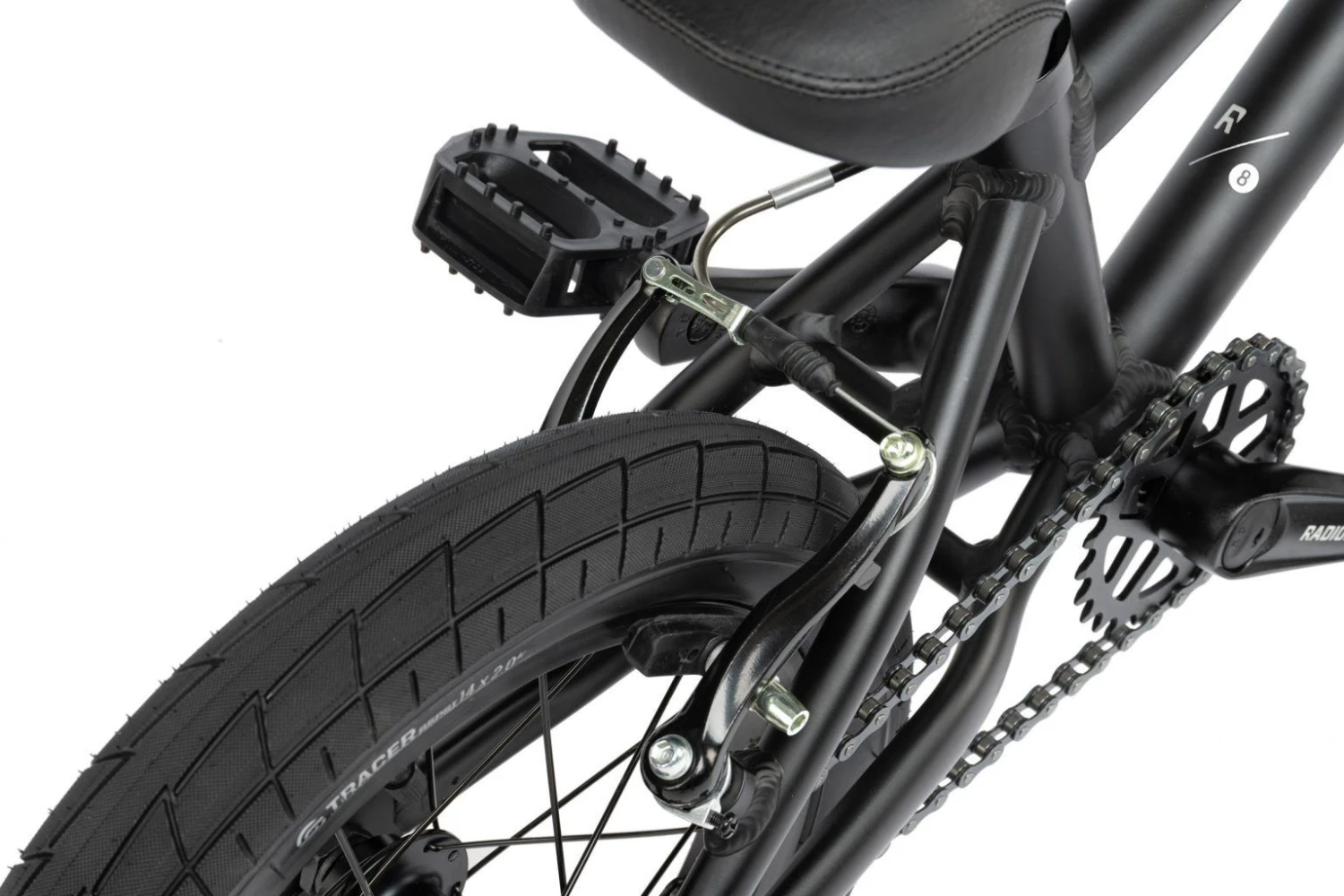 BMX Freestyle Radio Dice 14'' Matt Black 6 BMX Freestyle Radio Dice 14'' Matt Black - Image 6