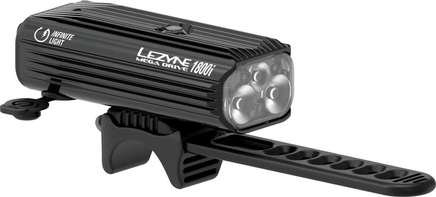 Lezyne Mega Drive 1800i Connected Front Light Black 1 Lezyne Mega Drive 1800i Connected Front Light Black