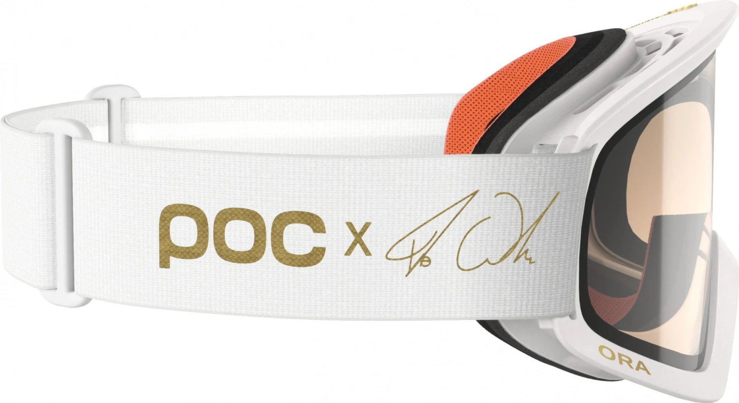 Poc Ora Clarity Fabio Edition White / Gold Mask 3 Poc Ora Clarity Fabio Edition White / Gold Mask - Image 3