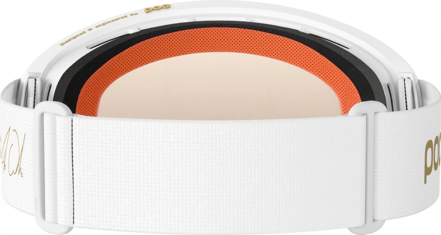 Poc Ora Clarity Fabio Edition White / Gold Mask 4 Poc Ora Clarity Fabio Edition White / Gold Mask - Image 4