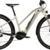 Cannondale Canvas Neo 2 Remixte Electric City Bike Shimano Acera 9v 29 '' Champagne