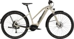 Cannondale Canvas Neo 2 Remixte Electric City Bike Shimano Acera 9v 29 '' Champagne