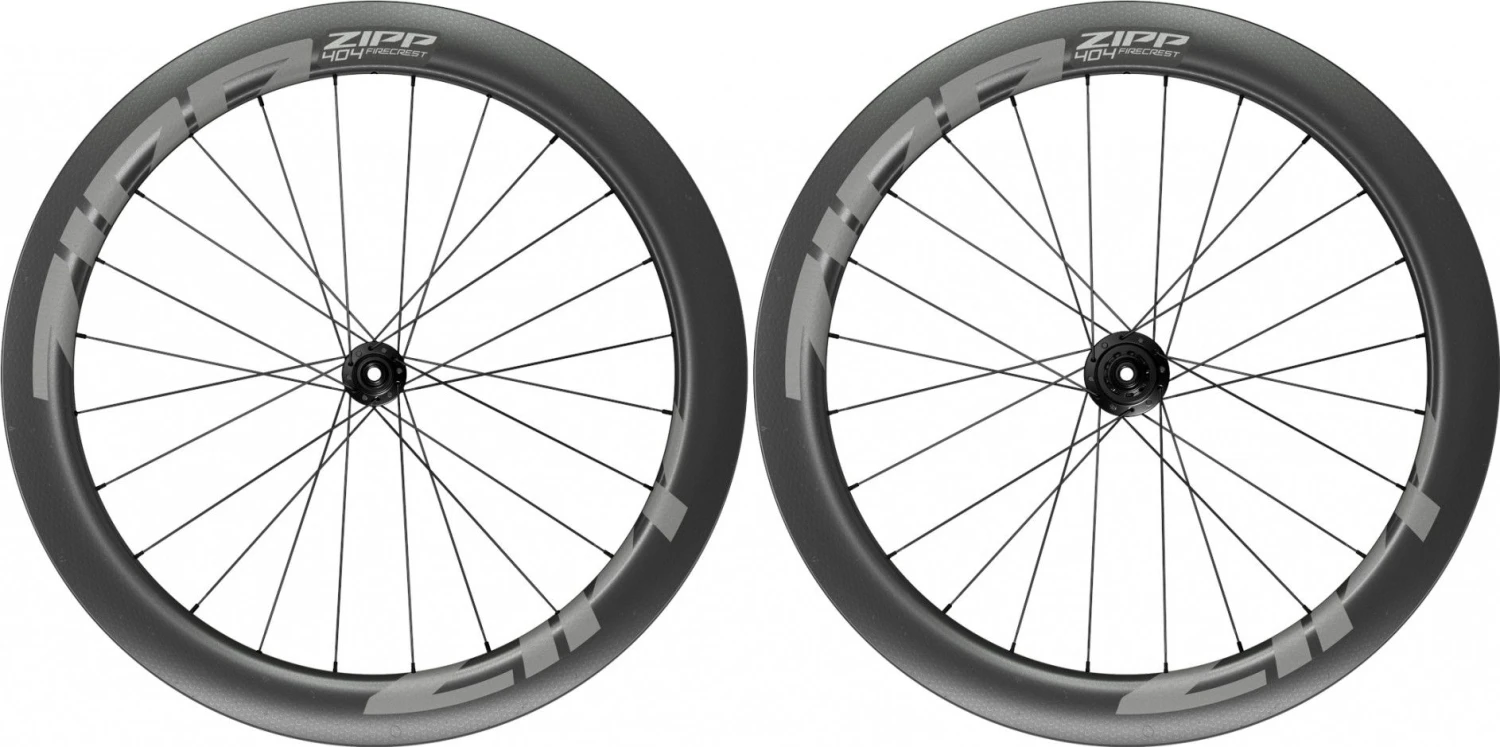 Zipp 404 Firecrest Tubeless 700 Disc Wheelset | 12x100 - 12x142mm | Black 1 Zipp 404 Firecrest Tubeless 700 Disc Wheelset | 12x100 - 12x142mm | Black
