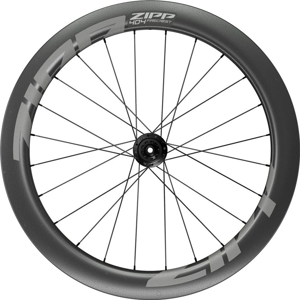 Zipp 404 Firecrest Tubeless 700 Disc Wheelset | 12x100 - 12x142mm | Black 3 Zipp 404 Firecrest Tubeless 700 Disc Wheelset | 12x100 - 12x142mm | Black - Image 3