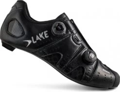 Lake CX241-X Road Shoes Black / Silver Large Version