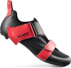 Lake TX223 AIR Triathlon Shoes Black / Red -Component Bike Gear 16333465f0ed2f137fec9.90602387