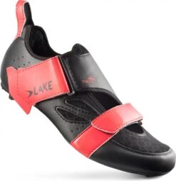 Lake TX223 AIR Triathlon Shoes Black / Red