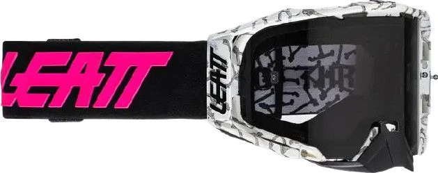 Leatt Velocity 6.5 Bones Mask / Smoked Screen 28% 1 Leatt Velocity 6.5 Bones Mask / Smoked Screen 28%