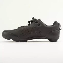 TRIBAN SPD Gravel And Road Bike Shoes With Laces GRVL 500 Black -Component Bike Gear 16429265f1956175a2fe2.06542461