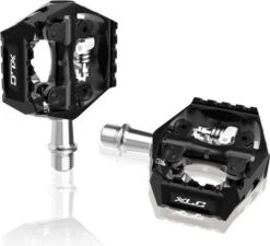 Pair Of XLC PD-S14 Semi-Automatic MTB Pedals Black