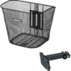 BASIL Front Rack BREMEN With Stem Mount Black
