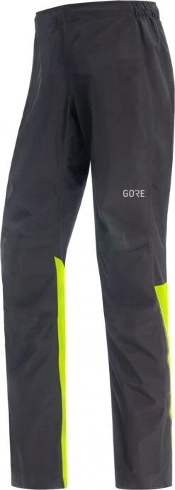 Pants GORE Wear GTX Paclite Black Yellow Fluo