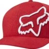 Fox Clouded Flexfit Cap Red / White