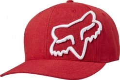 Fox Clouded Flexfit Cap Red / White