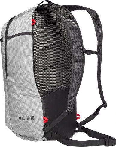 Black Diamond Trail Zip 18 Backpack Gray Unisex 2 Black Diamond Trail Zip 18 Backpack Gray Unisex - Image 2