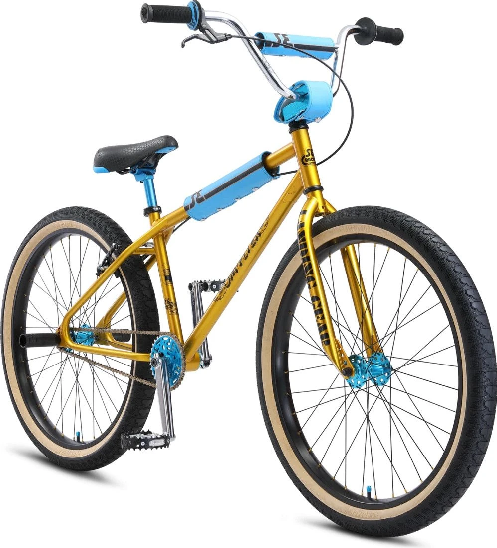 Se-bikes SE Bikes OM Flyer 26'' Complete BMX Solid Gold 2 Se-bikes SE Bikes OM Flyer 26'' Complete BMX Solid Gold - Image 2