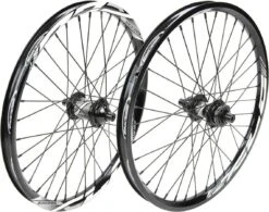 Excess XLC-1 Pro 20'' BMX Wheelset | 10 Mm | 36 Holes Black