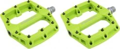 Insight Nylon Flat Pedals Green