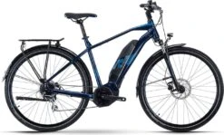 R Raymon TourRay E 2.0 Electric Trekking Bike Shimano Acera 8S 500 Wh 700 Mm Blue 2021