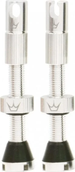 Peaty's X Chris King MK2 Tubeless Valves 42mm Silver