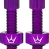 Peaty's X Chris King MK2 60mm Tubeless Valves Purple