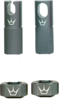 Peaty's X Chris King (MK2) Slate Tubeless Valve Accessories