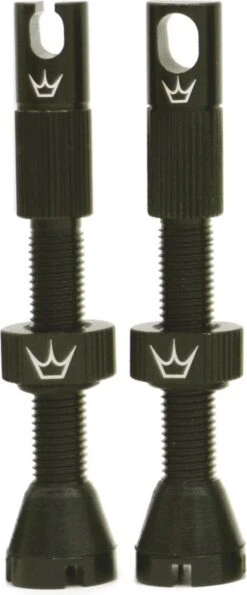 Peaty's X Chris King MK2 Tubeless Valves 42mm Black