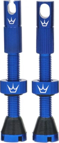 Peaty's X Chris King MK2 Tubeless Valves 42mm Navy