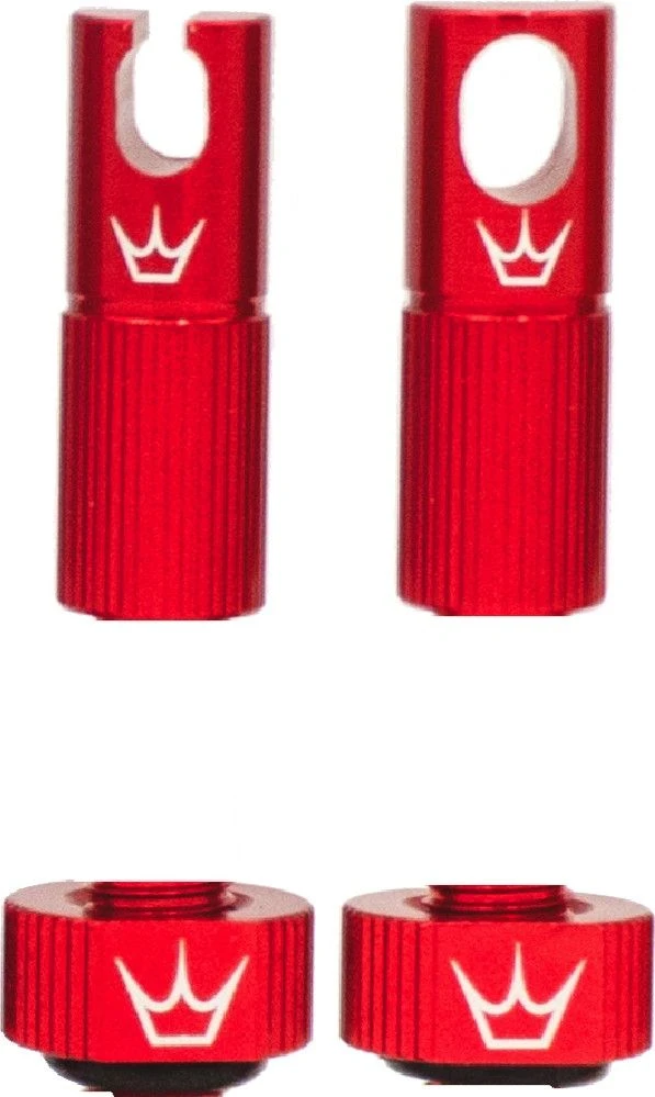 Peaty's X Chris King (MK2) Tubeless Valve Accessories Red 1 Peaty's X Chris King (MK2) Tubeless Valve Accessories Red