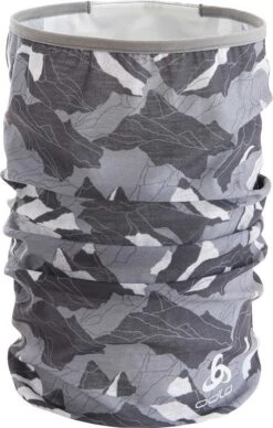 Neck Warmer With COVID Filter Odlo Community Tube COVID Gray