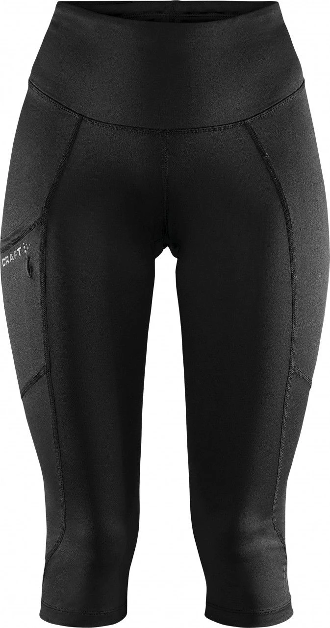 Craft ADV Essence 3/4 Tights Black Women 1 Craft ADV Essence 3/4 Tights Black Women