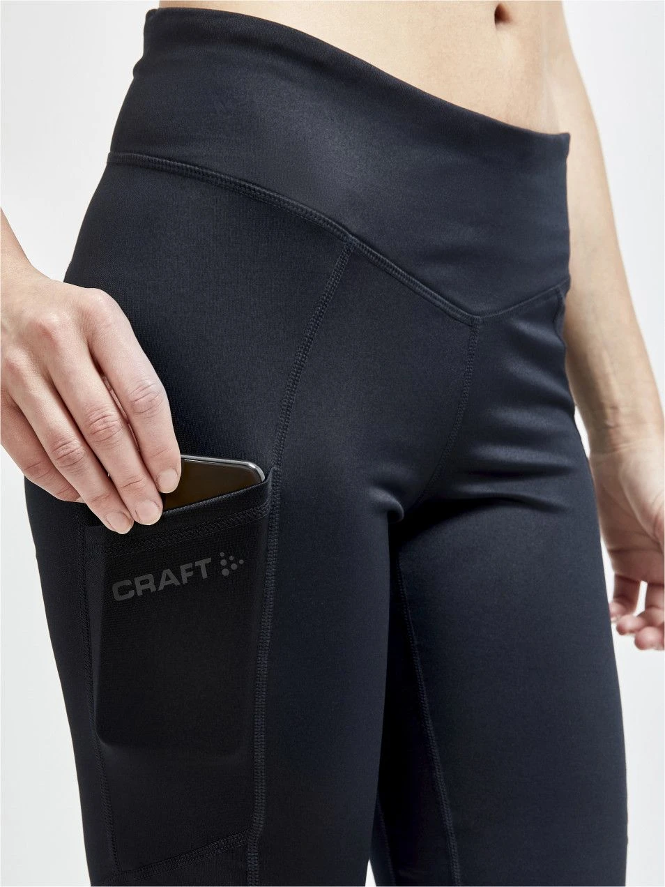 Craft ADV Essence 3/4 Tights Black Women 4 Craft ADV Essence 3/4 Tights Black Women - Image 4