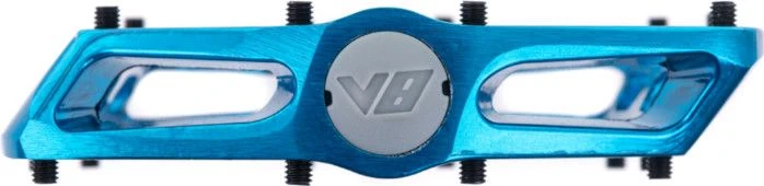 DMR Pair Of Flat Pedals V8 Electric Blue 2 DMR Pair Of Flat Pedals V8 Electric Blue - Image 2