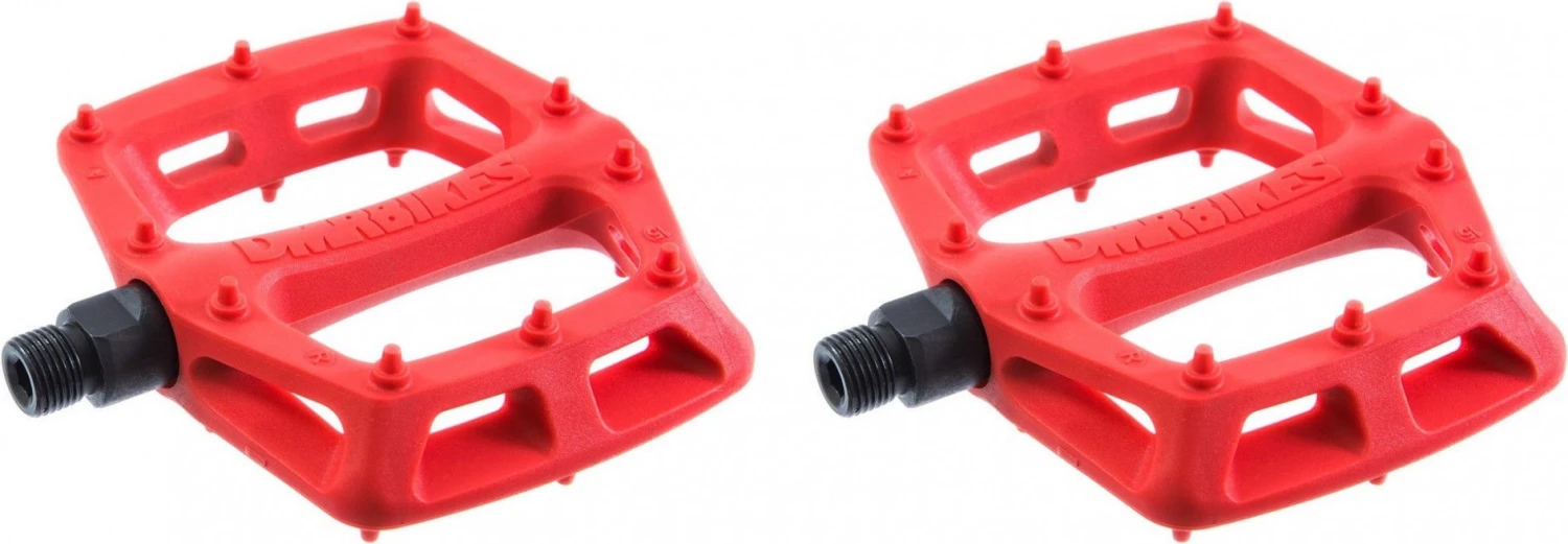 DMR Pair Of Flat Pedals V6 Red 1 DMR Pair Of Flat Pedals V6 Red