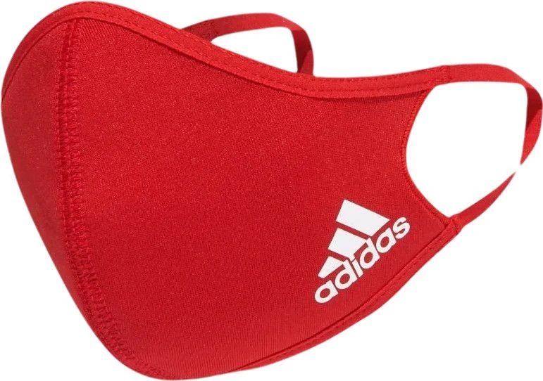 ADIDAS PERFORMANCE Adidas Face Covers Pack Of 3 Masks Red M / L 1 ADIDAS PERFORMANCE Adidas Face Covers Pack Of 3 Masks Red M / L