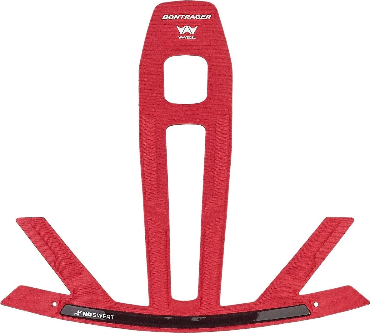 Bontrager XXX WaveCel NoSweat Helmet Pad Red 1 Bontrager XXX WaveCel NoSweat Helmet Pad Red