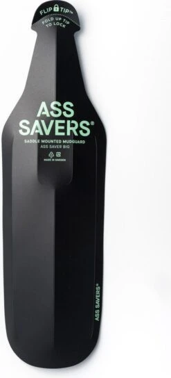 Ass-savers Ass Server Big Rear Fender Black