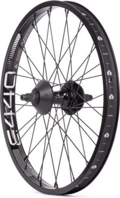Eclat E440 / CORTEX 20'' Front Wheel Black