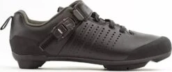 Triban 520 Leather Laces And SPD Buckle Touring Road Bike Shoes Black -Component Bike Gear 18400095fa167d1661219.42351448