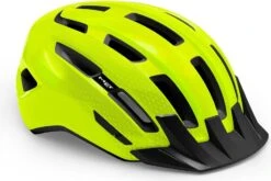 Met Downtown Mips Helmet Glossy Neon Yellow 2021