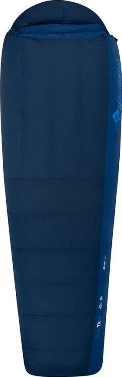 Sea To Summit TrekTkIII Down Sleeping Bag Blue Regular Zip Left
