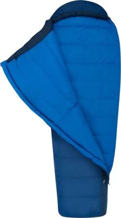 Sea To Summit Trek TkII Down Sleeping Bag Blue Long Left Zip -Component Bike Gear 184208760520685427382.91374764