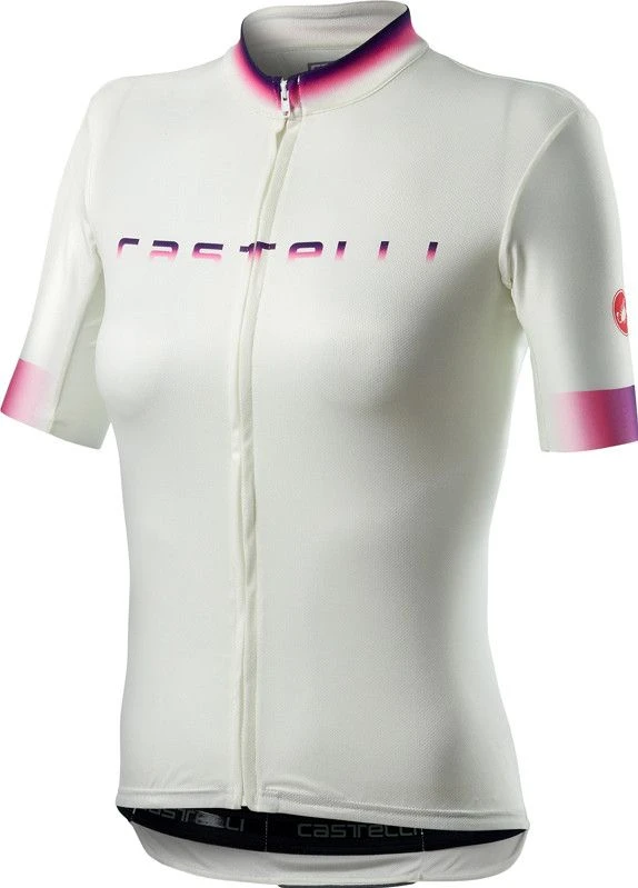 Castelli Gradient Short Sleeve Jersey White Ivory 1 Castelli Gradient Short Sleeve Jersey White Ivory