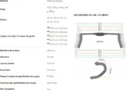 Enve SES AR Carbon Compact Handlebar -Component Bike Gear 18425925fa965b6e4bb02.58204750