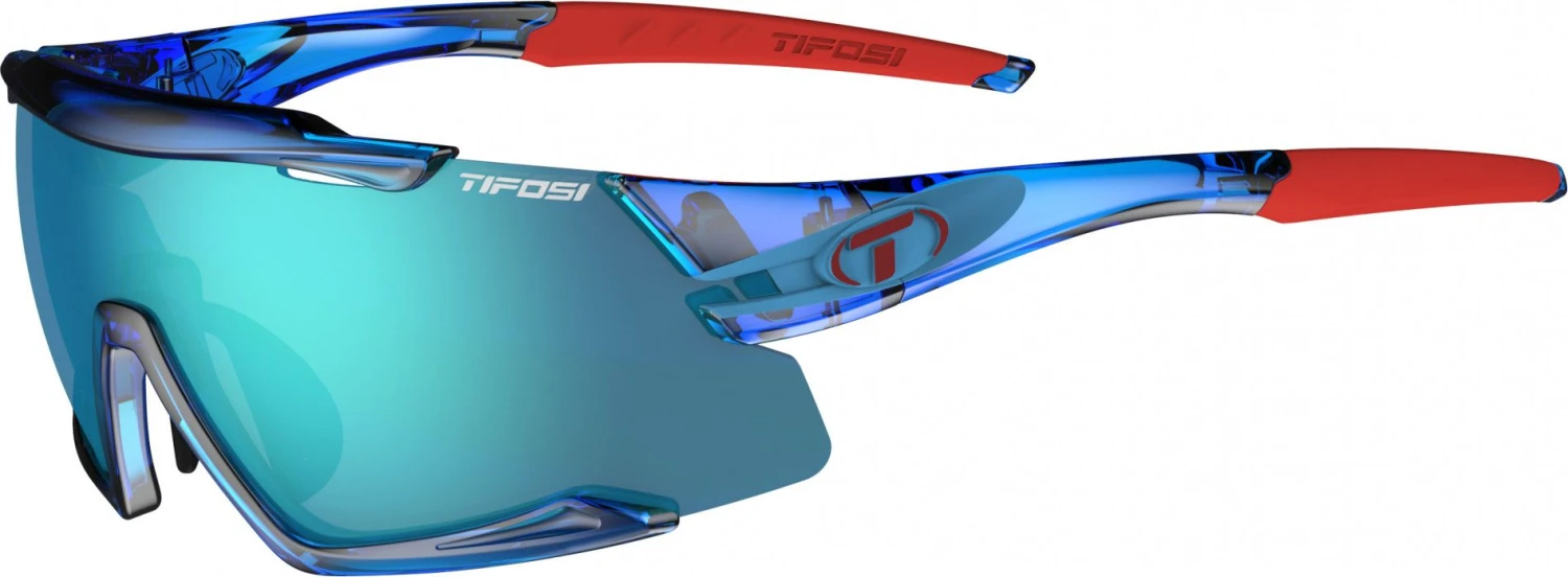 Tifosi Aethon Glasses + 3 Crystal Blue / Blue Lenses 1 Tifosi Aethon Glasses + 3 Crystal Blue / Blue Lenses