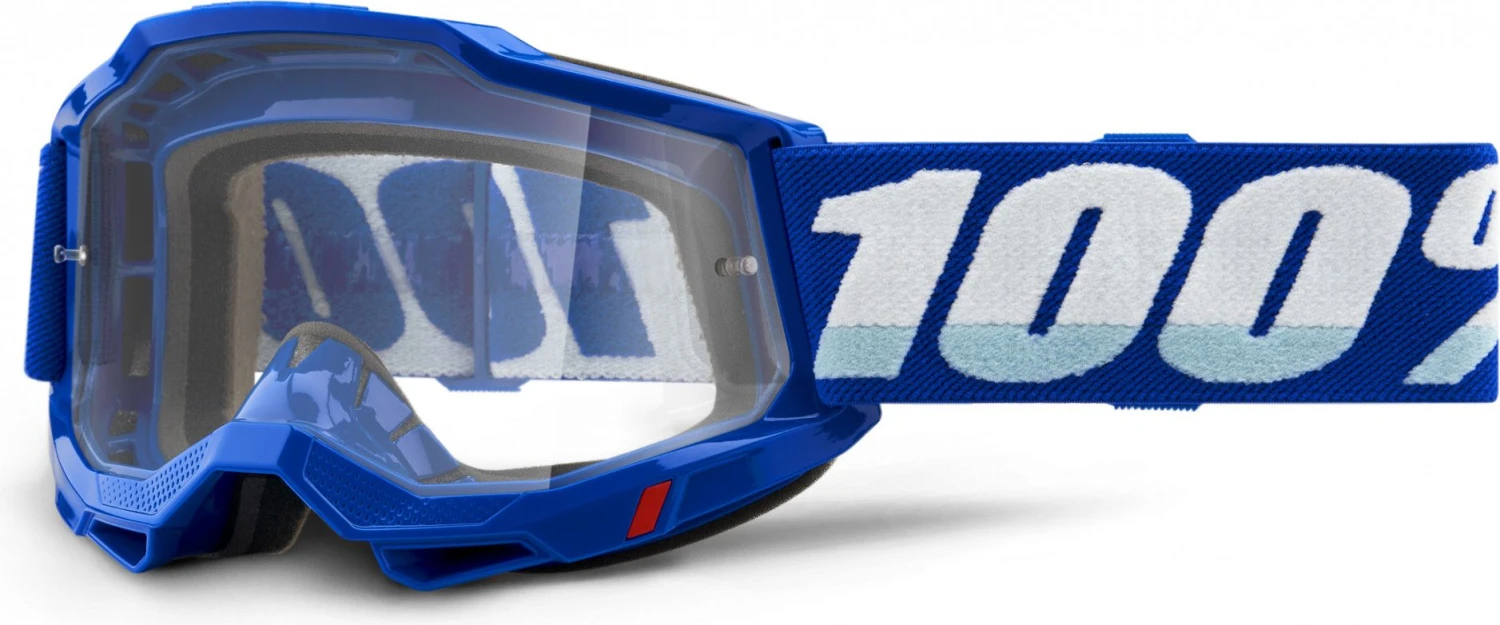 100% ACCURI 2 Mask | Blue | Clear Glasses 1 100% ACCURI 2 Mask | Blue | Clear Glasses