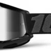 100% STRATA 2 Mask Child | Black | Mirror Argents Glasses