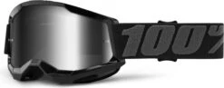 100% STRATA 2 Mask Child | Black | Mirror Argents Glasses
